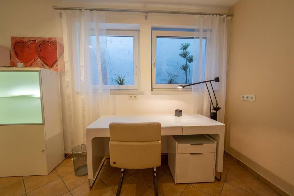 Wohnung Mit Talblick, Ladestation E-Auto Siegen Exterior foto
